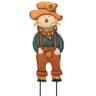 TERESA'S COLLECTIONS scarecrow yard stakes, 24 in, metal