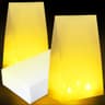 Honeydak plastic luminaria bags, 24 pieces, 15 x 9 x 25 in
