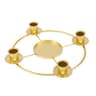 Advent wreath metal ring, 5 candles, fits 4 tapers and 1 pillar