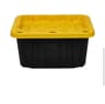 HDX Tough 27 gal storage tote, 4 pack