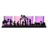 SYFURNIX Advent votive set, tray with 4 candle holders