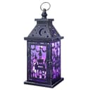 DECORKEY haunted house candle lantern, 15 in, 78 in LED string, 8 modes