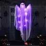 JOYIN hanging light-up ghost, 47 in, purple LED and timer