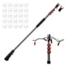 Ultra XT dual-head telescoping pole, 11 ft reach, 25 clips