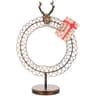 MorningRo reindeer card holder, 18 in, metal spiral