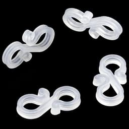 IFAMIO S-shaped gutter hooks, 100 pack