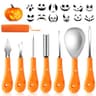 Greatever pumpkin carving kit, 7 tools, 12 stencils