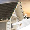 Shingle tab light clips with leaf guard, 100 pack