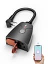 HBN outdoor smart plug, Wi-Fi, 2 outlets, timer