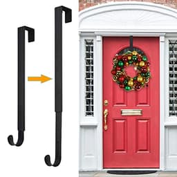 HEYHOUSE adjustable wreath hanger, 14.9 to 25 in, 20 lb