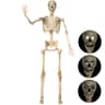 JOYIN posable skeleton, 6.9 ft, voice sensing, moving jaw