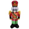 Northlight inflatable nutcracker, 4.25 ft, LED lighted
