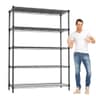 RackBro 5-tier wire shelving, 48 in wide, 1,875 lb