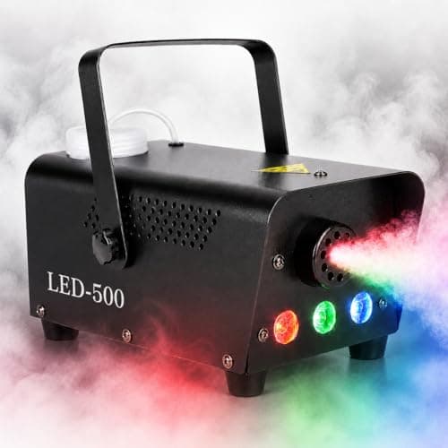 500 W fog machine, 2,000 CFM, wireless remote
