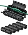 DEWENWILS outdoor extension cord covers, 6 pack, for 12, 14 and 16 gauge cords