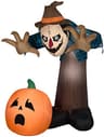 Gemmy animated Airblown inflatable haunted scarecrow, 7.5 ft