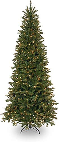 National Tree Company Tiffany Fir slim, 7.5 ft, pre-lit