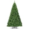DREAMADE 9 ft artificial tree, unlit, 2,132 PVC tips, 4 sections
