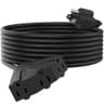 PLUGTUL 14 AWG outdoor extension cord, 25 ft, 3 outlets