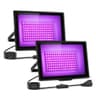 Uwiner 100 W UV LED black lights, 2 pack, IP66