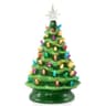 Brightown ceramic Christmas tree, 13 in, battery operated