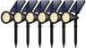 InnoGear solar spotlights, 6 pack, warm white