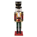 Clever Creations traditional wooden nutcracker soldier, 14 in