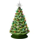 Best Choice Products ceramic Christmas tree, 18 in, 93 bulbs, corded
