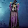 JOYIN hanging animatronic witch, 72 in, sound activated