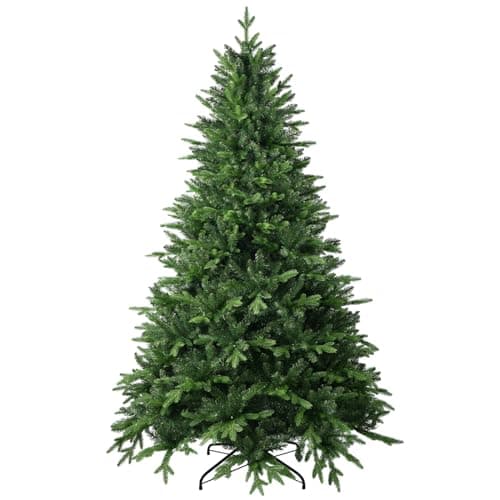 Treepool unlit spruce, 7.5 ft, 2,652 PE and PVC tips, metal hinges