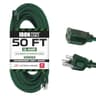 Iron Forge Cable 16/3 outdoor extension cord, 50 ft, green