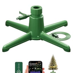 DG-Direct musical rotating tree stand, 9 ft, 120 lb, 800 W outlets