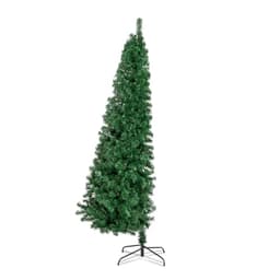VINGLI pre-lit half Christmas tree, 7 ft, 881 tips, 230 warm lights