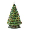 Casafield hand-painted ceramic Christmas tree, 18 in, 186 lights