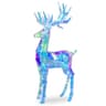 Pre-lit reindeer, 60 in, 160 LEDs, iridescent