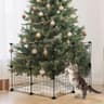 Yalikop metal Christmas tree fence, 16 panels, 24 in high