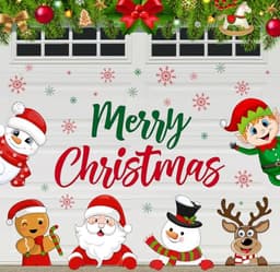 JarThenaAMCS Christmas garage door magnets, 33 pieces