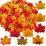 Artificial fall maple leaves, 400 pieces, 8 colors
