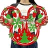 Christmas hanging wooden door sign
