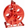 Bayco K-100 cord storage reel with stand, holds 150 ft of 16/3