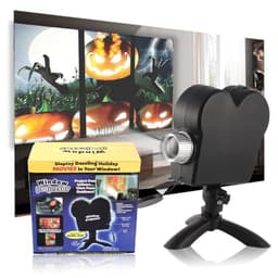 WHZQDD Halloween and Christmas window projector, 12 movies