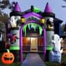 12.5 ft Halloween inflatable archway