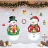 Zhengmy large snowman garage door magnets, 8 pieces, 32 in