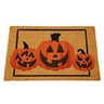 JOYIN pumpkin Halloween doormat, 30 x 17 in, natural coir