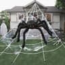 JIABNUKKN giant spider web, 16 ft, 29.5 in spider