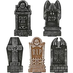 Sunnyglade foam tombstones, 5 pack, 16.7 in