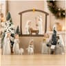 Resin indoor nativity set, 12 pieces, 5 in