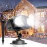 ZHENGXOO dual-head snowflake projector, IP65, 180-degree rotation