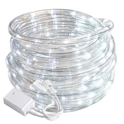CHORLED rope light, 50 ft, 8 modes, waterproof tube