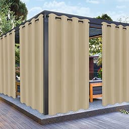 PureFit outdoor curtains, waterproof and weatherproof